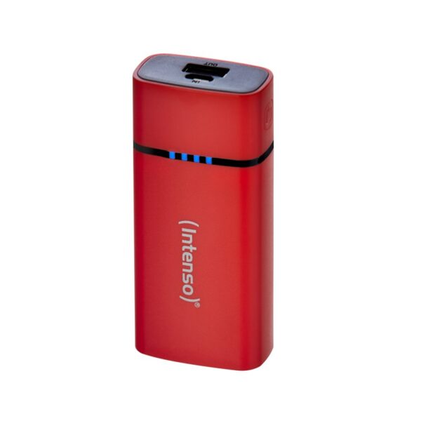 INTENSO P5200 Lithium-Ion (Li-Ion) 5200 mAh Rouge