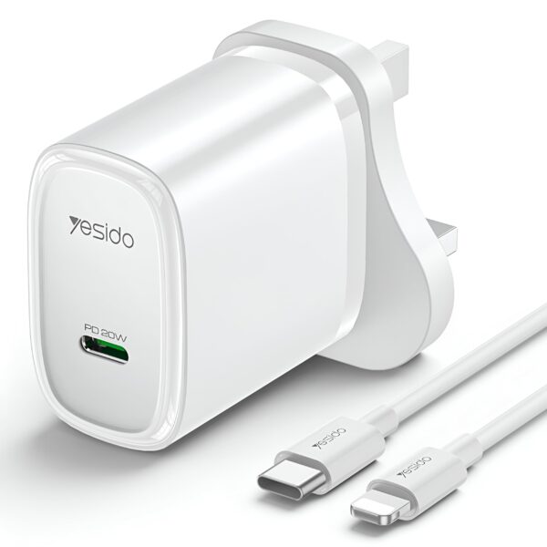CHARGER RAPID YESIDO YC113 TYPE-C/TYPE-L