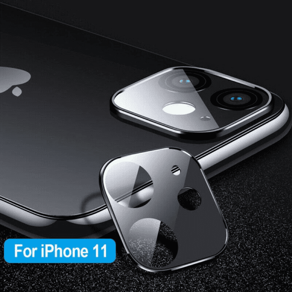 VERRE APPAREIL PHOTO NEWTOP IPHONE 11 PRO-11 PRO MAX ARGENT