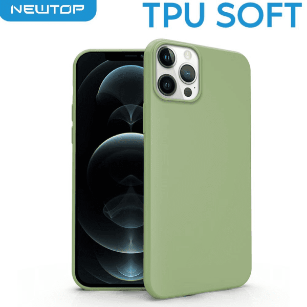 TPU SOFT CASE COVER VERT POUR  IPHONE 11 PRO