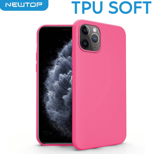 TPU SOFT CASE COVER FUCHSIA POUR IPHONE 11 PRO