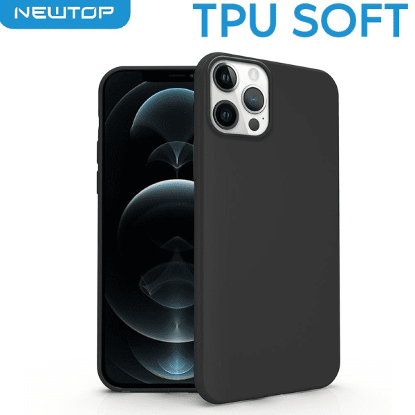 TPU SOFT CASE COVER APPLE IPHONE XS MAX "NO LOGO" NOIR