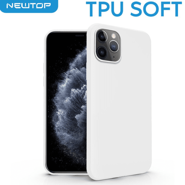 TPU SOFT CASE COVER SAMSUNG GALAXY A10 BLANC