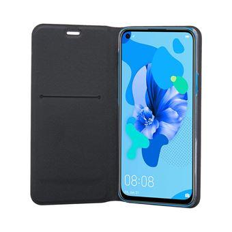 Bigben Connected folio - Protection à rabat pour téléphone portable - synthétique - noir - pour Huawei P20 lite 2019