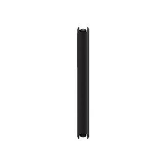 OtterBox Strada Series Via - Protection à rabat pour téléphone portable - polyuréthane, polycarbonate, synthétique - noir - pour Samsung Galaxy S20 Ultra, S20 Ultra 5G