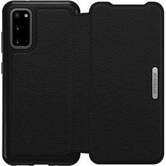 OtterBox Strada Series - Protection à rabat pour téléphone portable - cuir, polycarbonate - noir ombré - pour Samsung Galaxy S20, S20 5G
