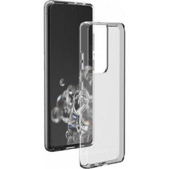 BIGBEN Connected - Coque de protection pour téléphone portable - polyuréthane thermoplastique souple (TPU) - transparent - pour Samsung Galaxy S21 Ultra 5G