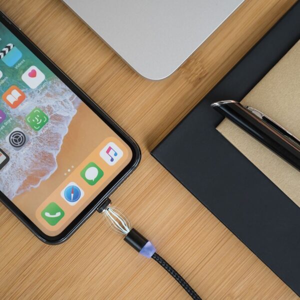 Câble FOREVER Core, USB  USB-C, 3,0 m, 3 A, noir
