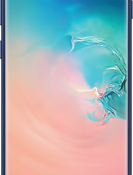 Coque Samsung Galaxy S10 en cuir de qualité supérieure bleu marine