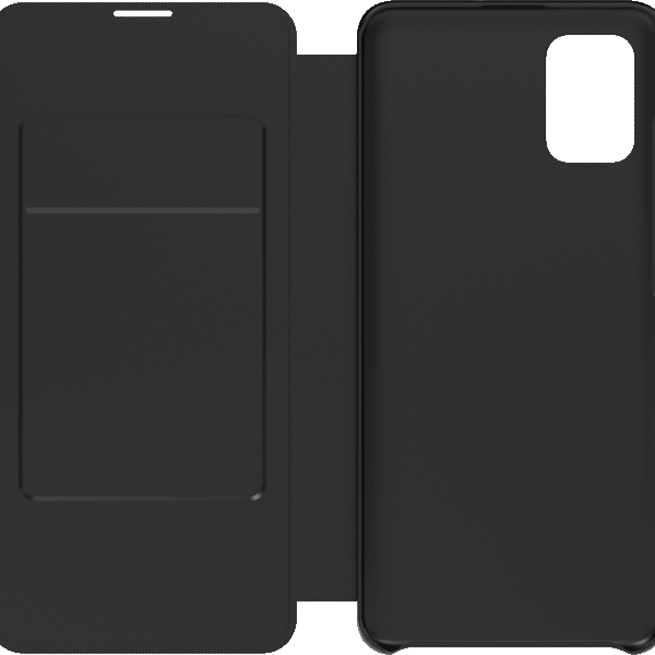 Étui portefeuille à rabat pour Samsung Galaxy A31 conçu pour Samsung Noir