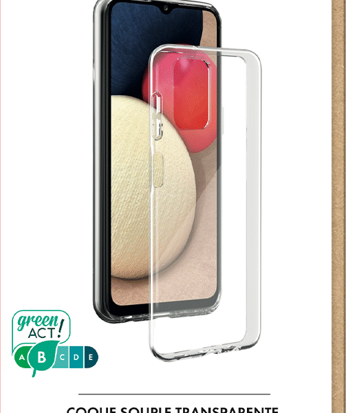 Coque de Protection Silisoft Transparente BigBen Samsung G A03S