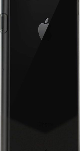 Coque Force Case Pure, compatible avec Apple iPhone SE (2022, 2020, 8, 7, 6S, 6), noir