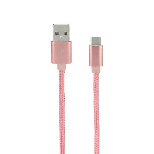 MOOOV Câble Usb-c /usb-a Nylon 1 M - Rose Or