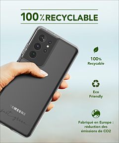 JUST GREEN JGCOVGS21U - Coque Just Green Bio G S21ULTRA Transparente