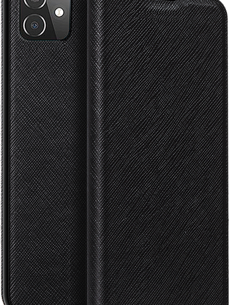 BIGBEN Connected - Étui à rabat pour téléphone portable - synthétique - noir - pour Samsung Galaxy A52, A52 5G