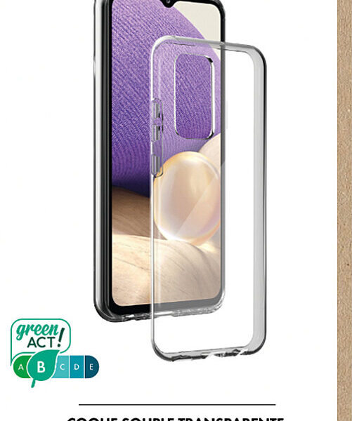 Coque pour Galaxy A33 Souple et Ultra-Mince, Transparente