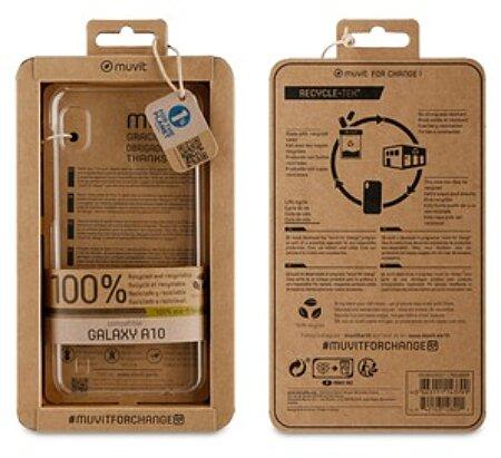 MUVIT FOR CHANGE COQUE RECYCLETEK TRANSPARENTE: SAMSUNG GALAXY A10