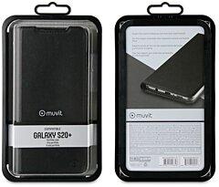 Etui pour Galaxy S20 Plus porte cartes Noir