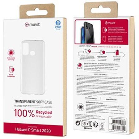 MUVIT FOR CHANGE RECYCLETEK TRANSPARENTE SOUPLE: HUAWEI PSMART 2020