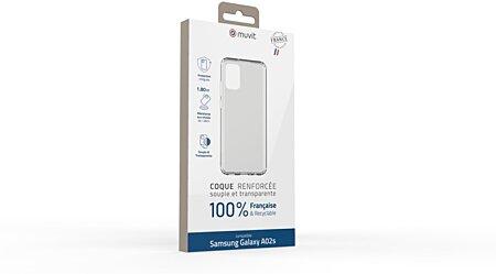 Coque de protection Galaxy A02S - MCCRS0089 - Transparent MUVIT
