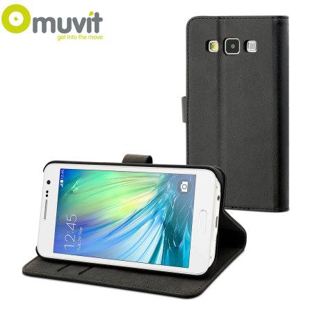 ÉTUI LIVRET MUVIT GALAXY A3 2017 NOIR