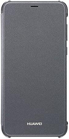 Véritable étui à rabat noir pour Huawei P Smart