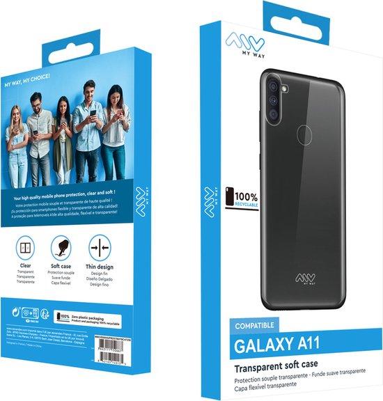 MYWAY COQUE SOUPLE TRANSPARENTE SAMSUNG A11