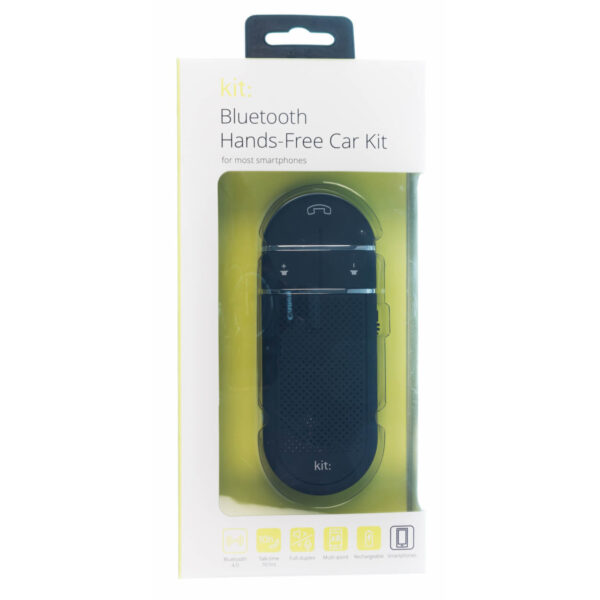 KIT Mains Libres Voiture Noir