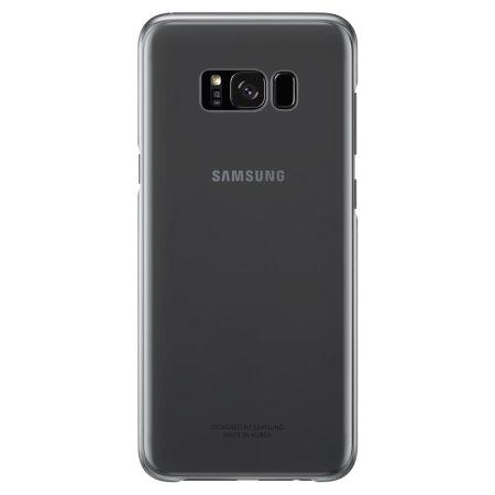 Coque officielle Samsung Galaxy S8+ noire transparente - EF-QG955CBEGWW