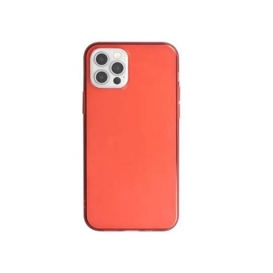 myway coque crystal soft rouge iphone 12/12 pro