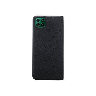 BIGBEN Connected folio - Étui à rabat pour téléphone portable - synthétique - noir - pour Huawei P40 lite