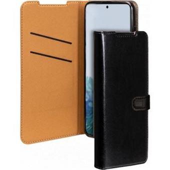 BIGBEN Connected folio - Étui à rabat pour téléphone portable - synthétique - noir - pour Samsung Galaxy S21+ 5G