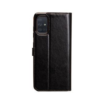 Bigben Connected Folio Wallet - Protection à rabat pour téléphone portable - synthétique - noir - pour Samsung Galaxy A51 5G