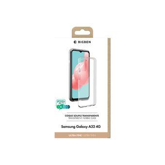 Bigben Connected Silisoft - Coque de protection pour téléphone portable - polyuréthanne thermoplastique (TPU) - transparent - pour Samsung Galaxy A32