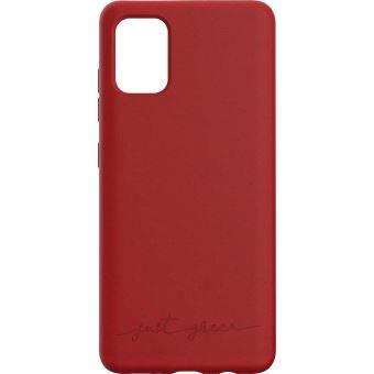 Coque Rouge Just Green pour Samsung Galaxy A51