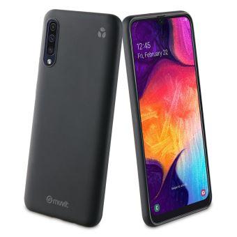 Coque écoresponsable Muvit For Change RecycleTek Noir pour Samsung Galaxy A50