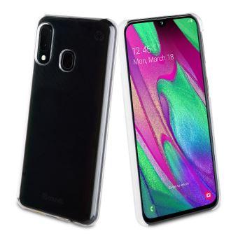 Coque-ecoresponsable-Muvit-For-Change-RecycleTek-Transparent-pour-Samsung-Galaxy-A40