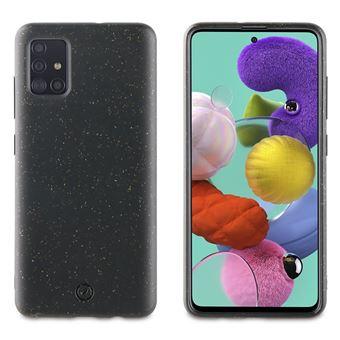 Coque pour Galaxy A51 Bambootek Storm Flexible Antimicrobienne Muvit Noir