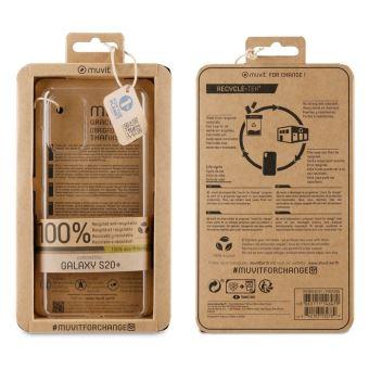 Coque transparent Muvit For Change pour Samsung Galaxy S20+