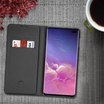 Etui-Flip-Samsung-Anymode-Designed-Noir-pour-Galaxy-S10-Plus