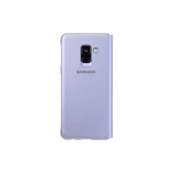 Etui Samsung Flip Cover Neon Lavande pour Galaxy A8