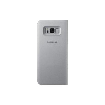 Etui Samsung LED View Argent pour Galaxy S8+