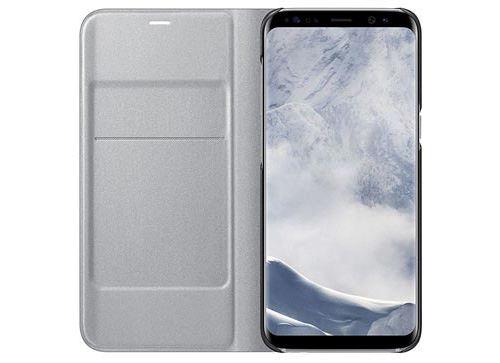 Etui Samsung LED View Argent pour Galaxy S8
