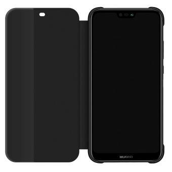 Etui folio Huawei Noir pour P20 Lite