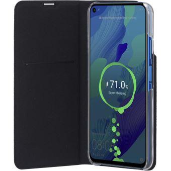 Etui folio Noir BigBen Connected pour Huawei Nova 5T