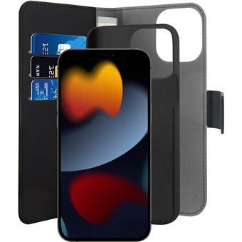 Etui folio magnétique 2 en 1 pour iPhone 13 Pro Puro Noir