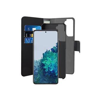 Etui folio magnétique à rabat 2 en 1 pour Samsung Galaxy S21+ 5G BigBen Connected Puro Noir