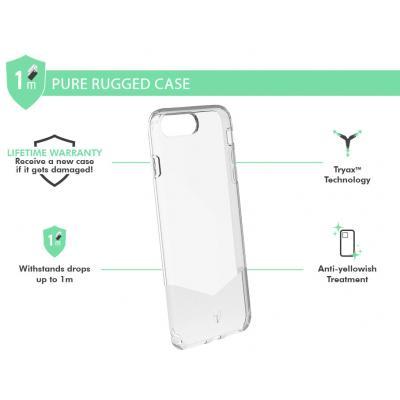 Coque renforcée PURE 1m transparente pour iPhone 6/7/8 Plus + Garantie à vie