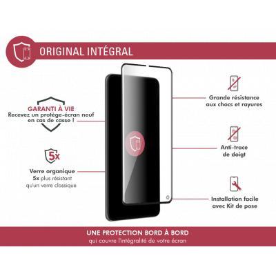 Protection d'écran Samsung Galaxy S21 5G en verre organique 2,5D d'origine + Garantie à vie
