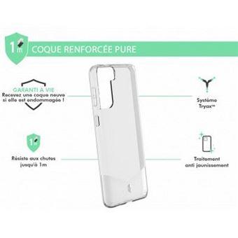 Force Case Pure - Coque de protection pour téléphone portable - polyuréthanne thermoplastique (TPU) - transparent - pour Samsung Galaxy S21+ 5G